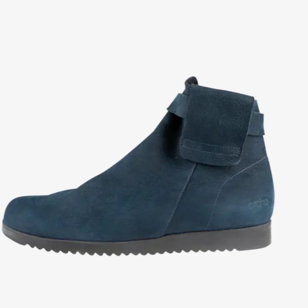 Arche Navy Nubuck Boots Size 6